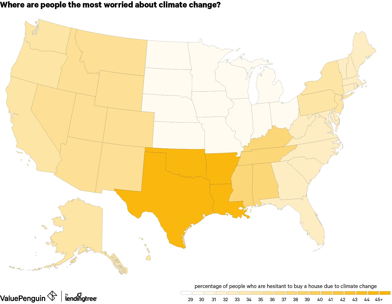 A pie chart showing how much respondents would spend on insurance policies focused on climate change-induced risks