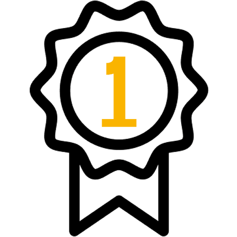 first place ribbon icon