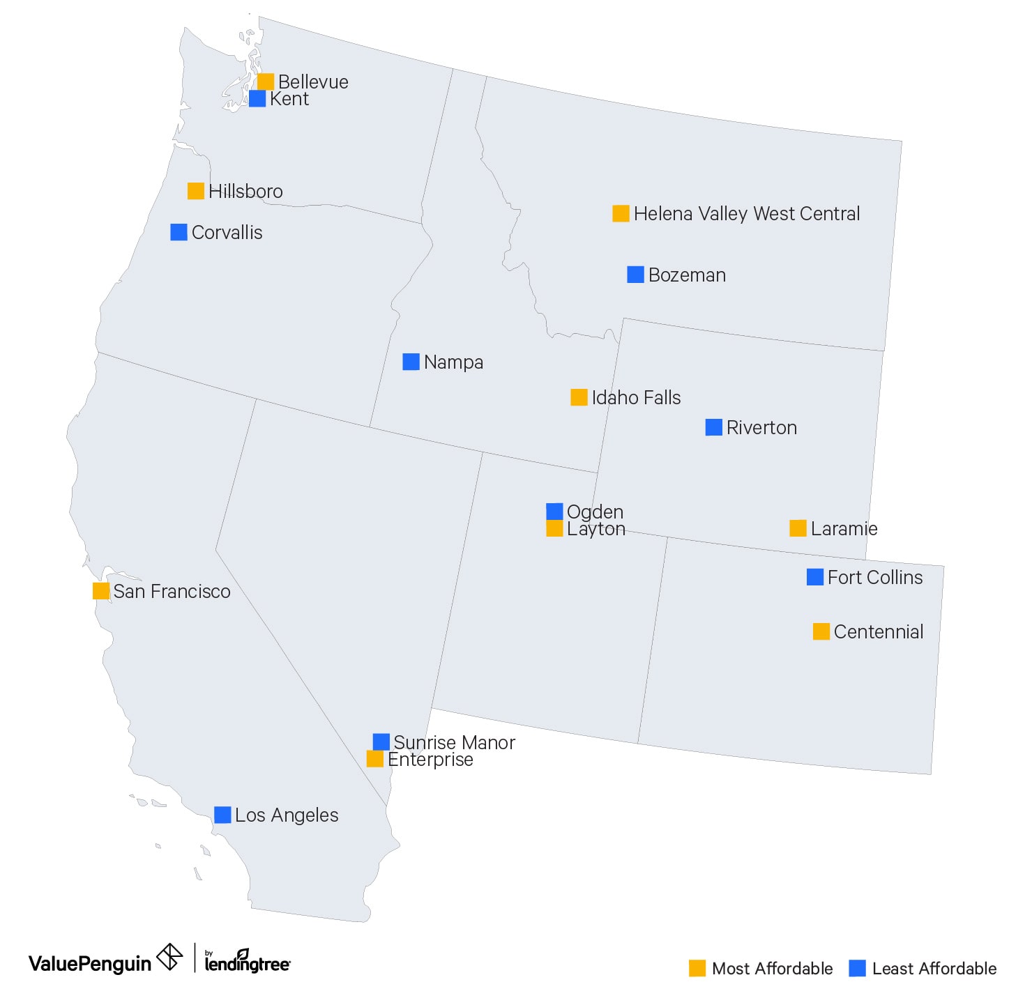 west coast affordability map