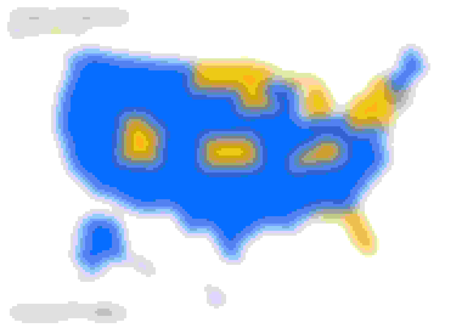 Map showing which states in the U.S. have no-fault insurance laws