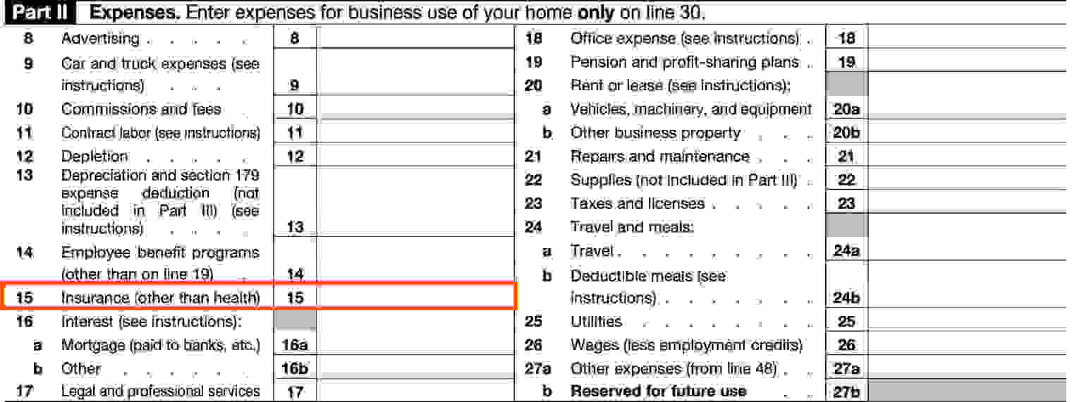Schedule C tax forms