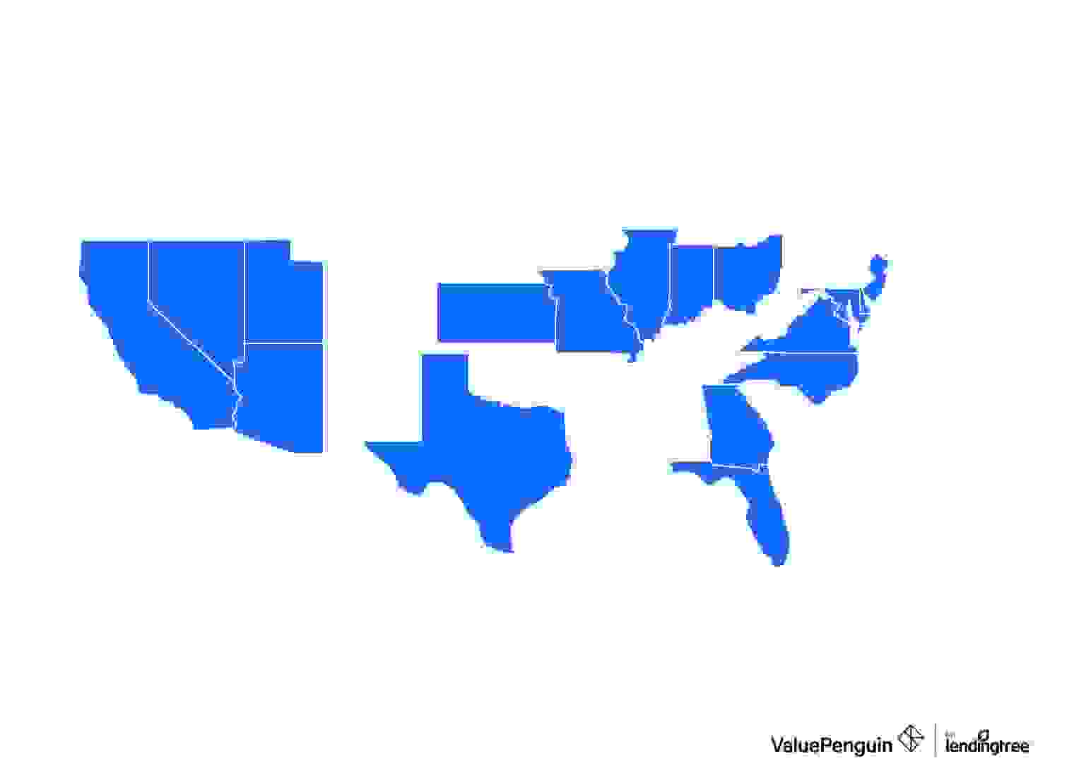 Aetna availability map