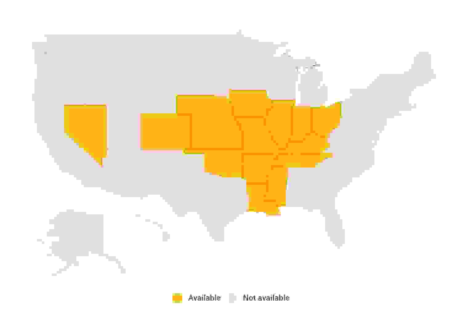 Shelter Insurance availability by state