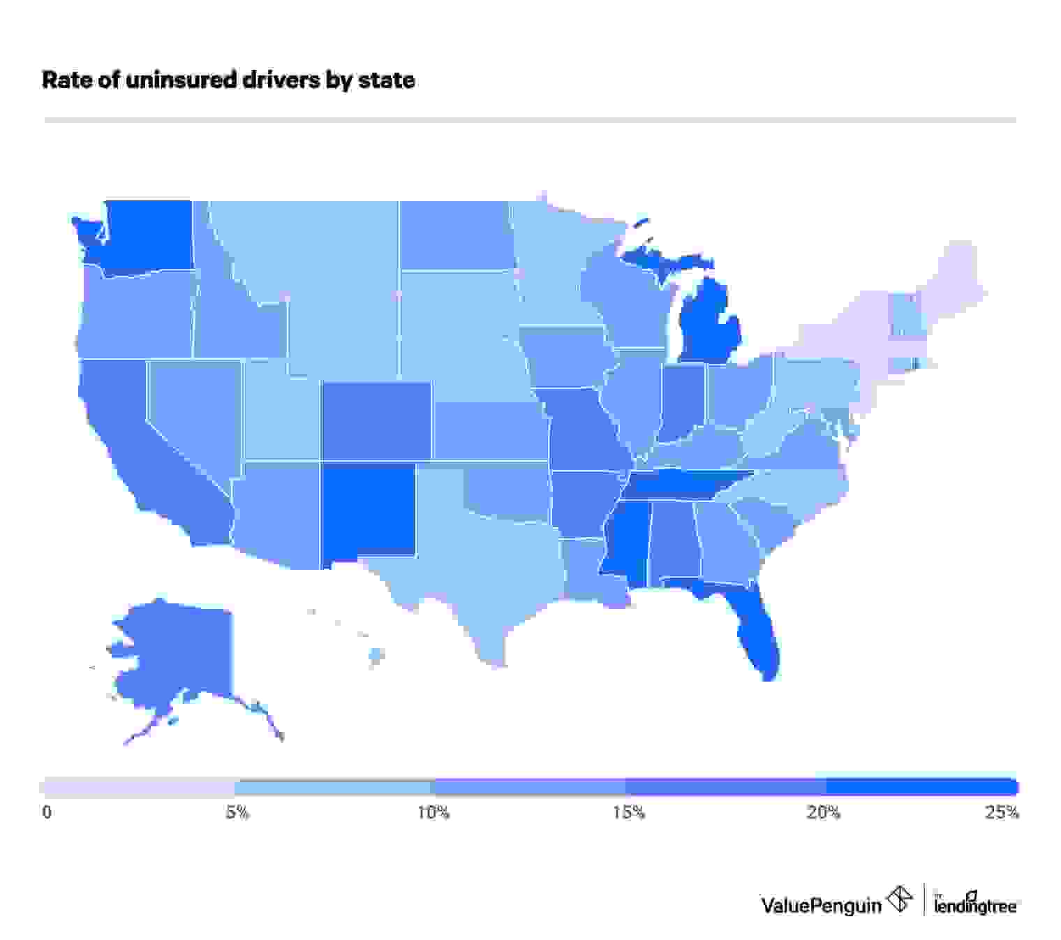 uninsured motorist rates by state