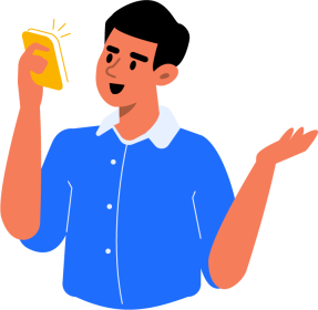man making a phonecall