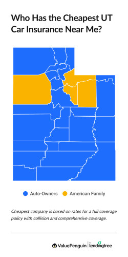 Cheapest car insurance companies in Utah
