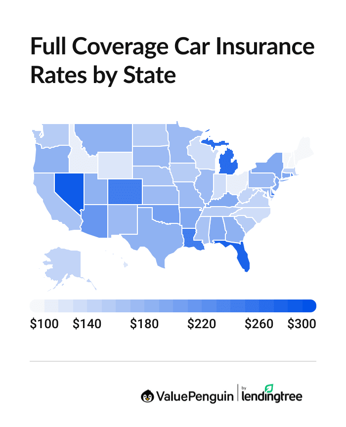 Compare vehicle insurance by state