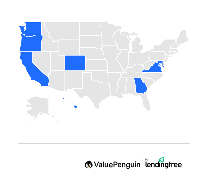 Kaiser Permanente availability map