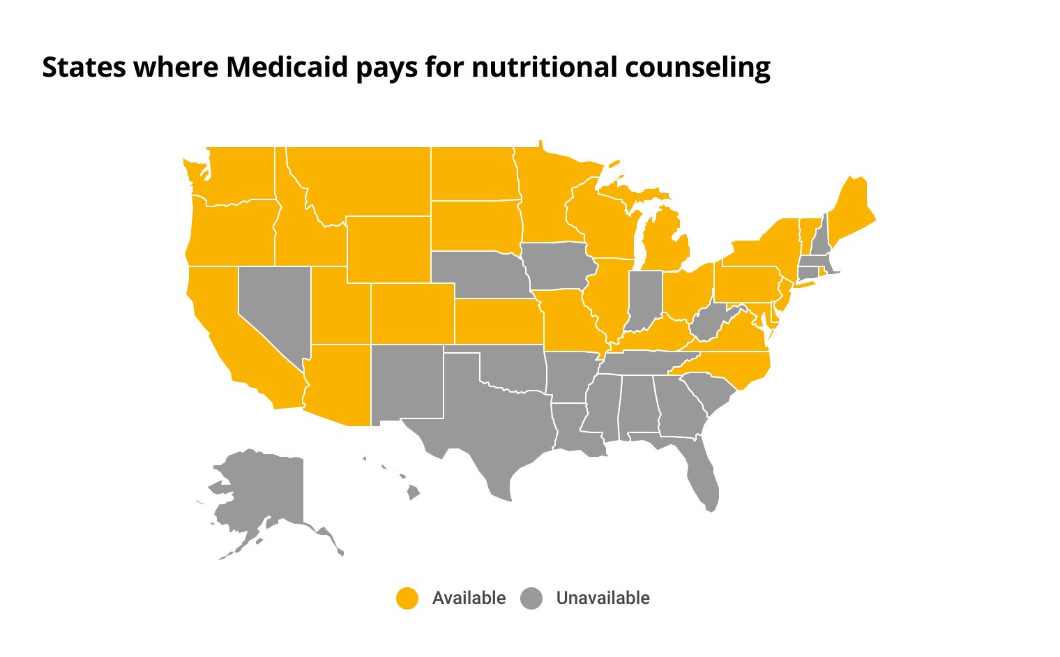 The map shows where DPP is available to Medicaid enrollees.