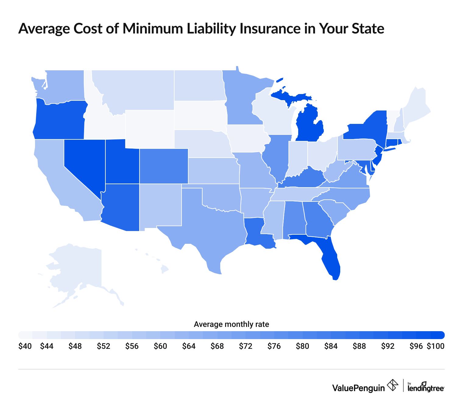 Monthly car insurance rates near me