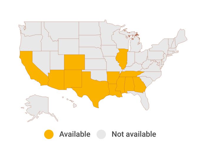 States where Safeway auto insurance is available