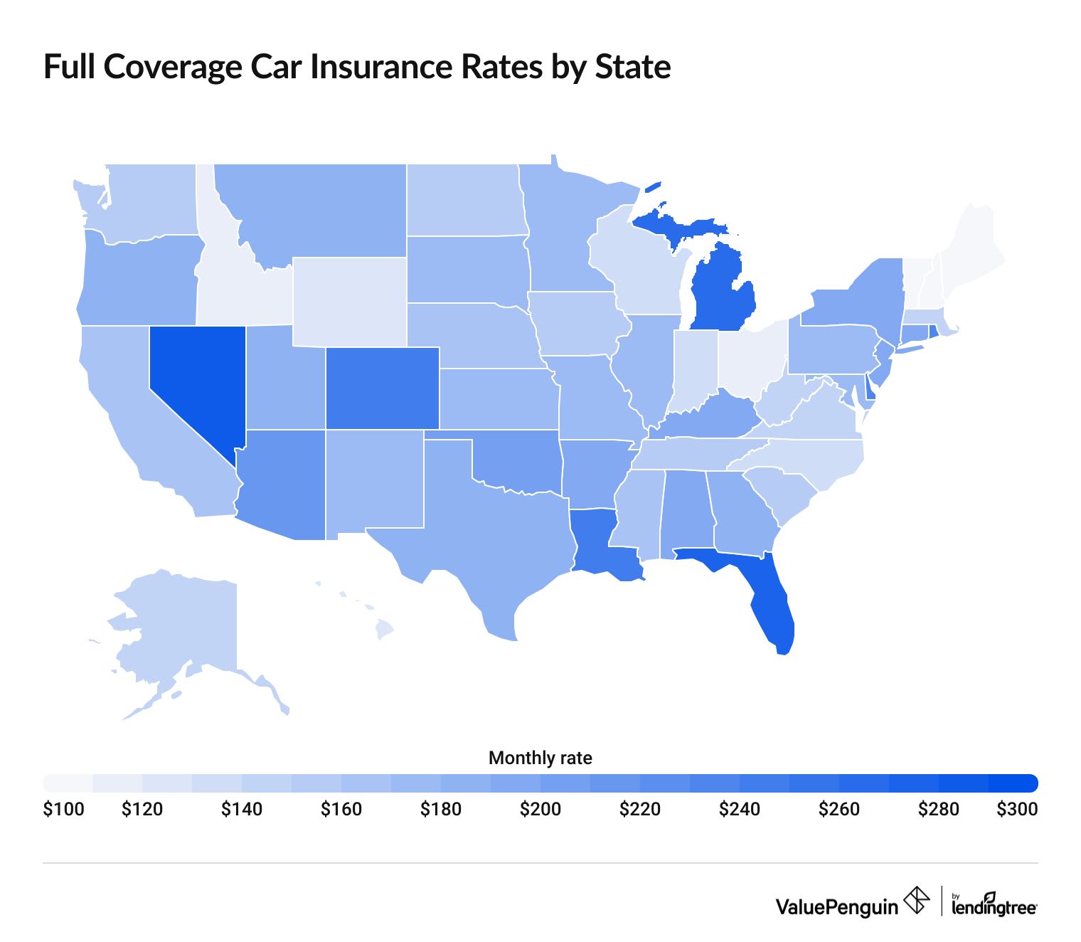 Compare vehicle insurance by state