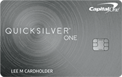 Capital One® QuicksilverOne® Cash Rewards Credit Card