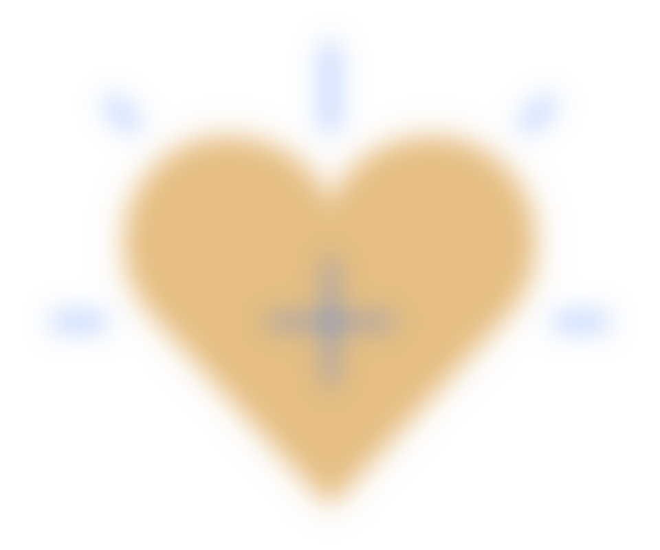 Silver tier heart