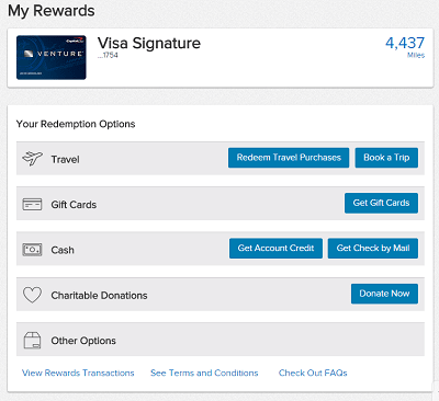 capital one venture rewards credit card