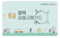 우리카드 광역알뜰교통카드(신용)