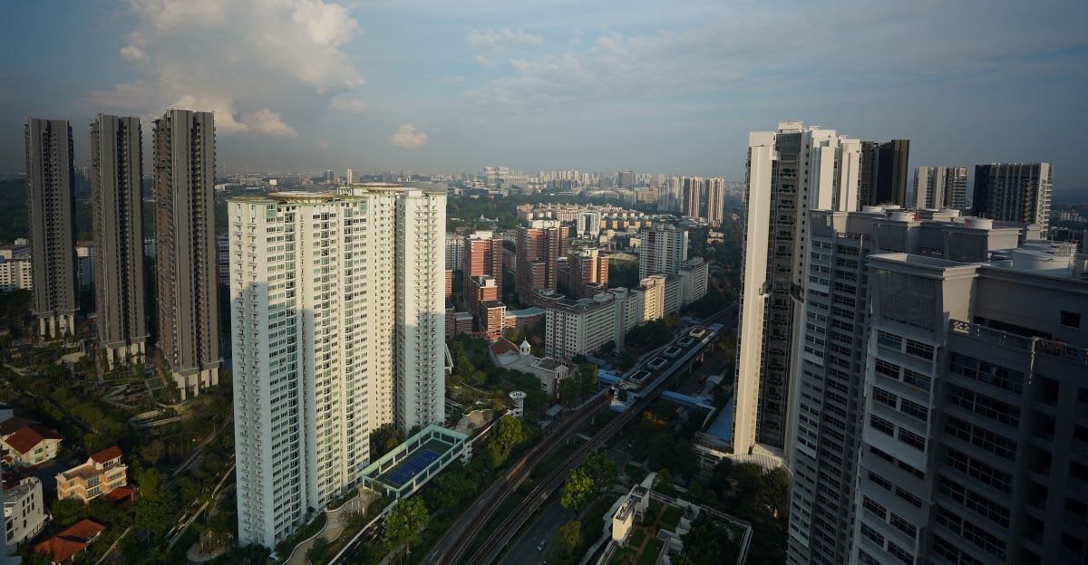 Landscape with HDB Flats