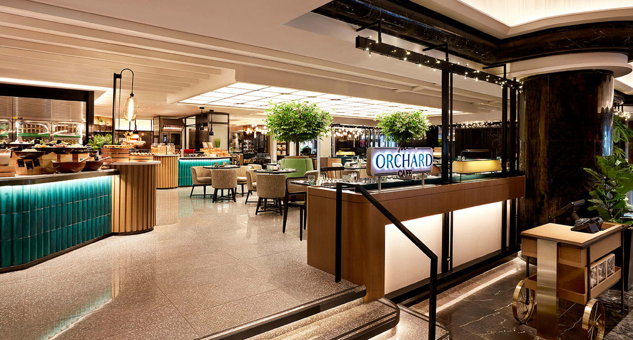picture of the Orchard Café front entrance