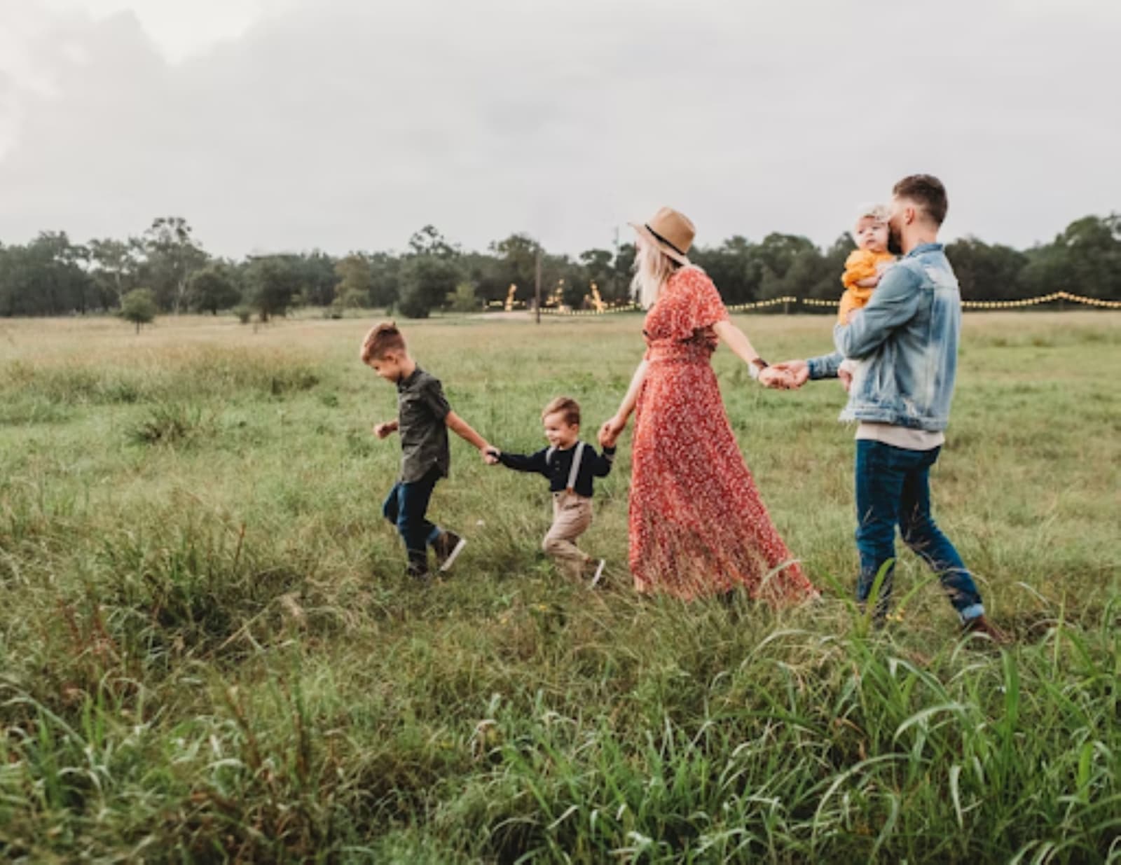 Family Walking