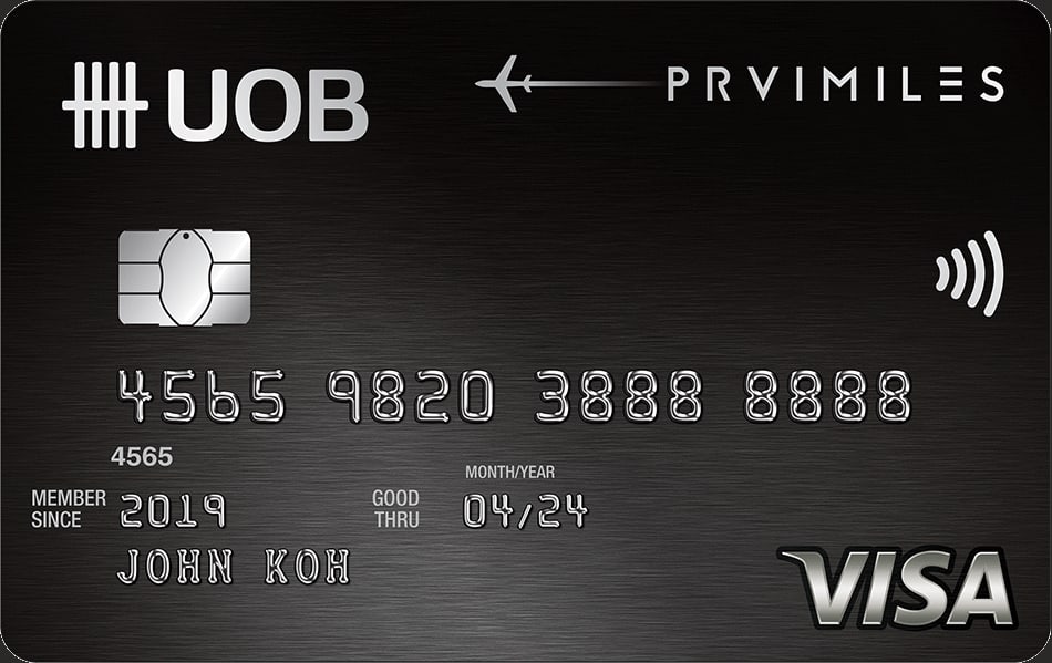 UOB PRVI Miles Visa Card