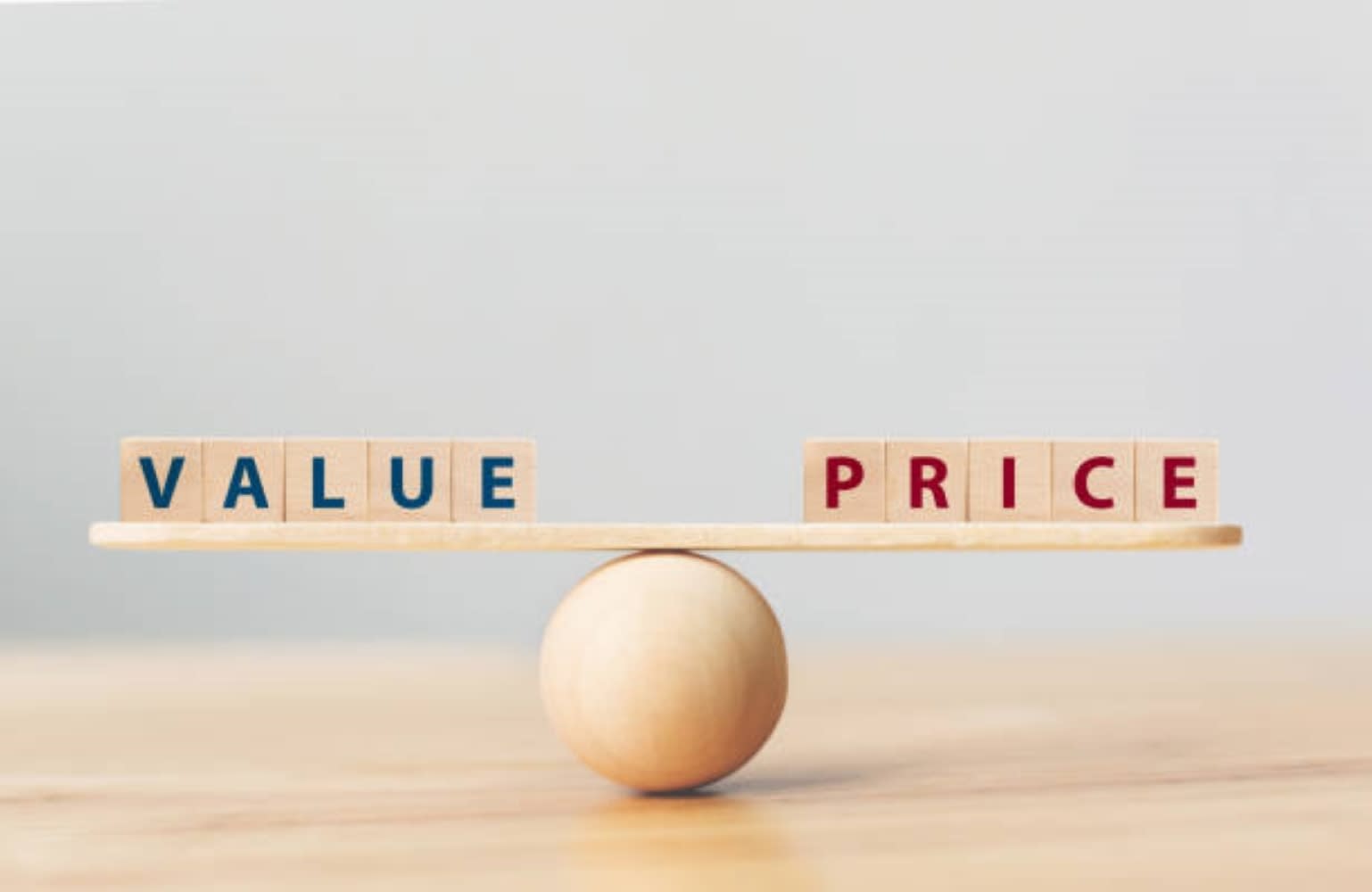 value vs price