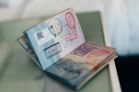 passport visa stamps