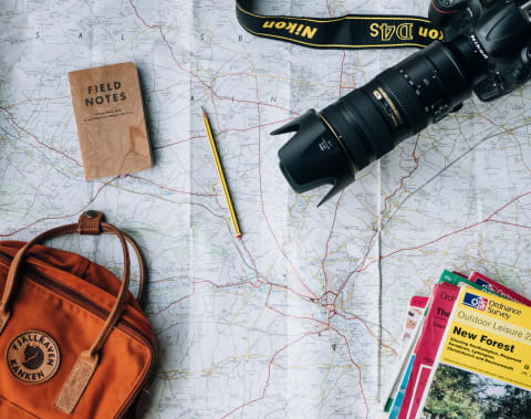 travel kanken camera notebook