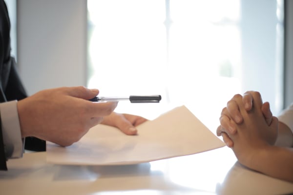 Man applying for a critical insurance plan