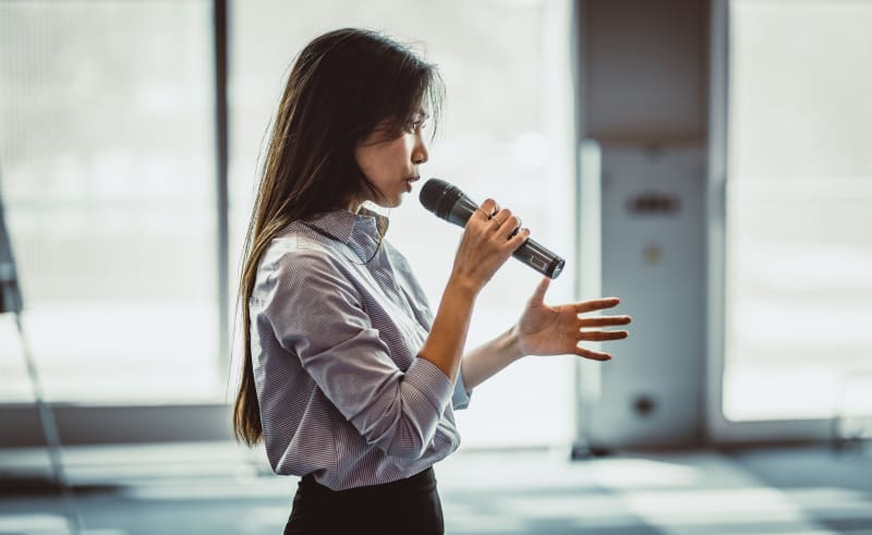 Public speaking is one of the biggest fears of employees worldwide