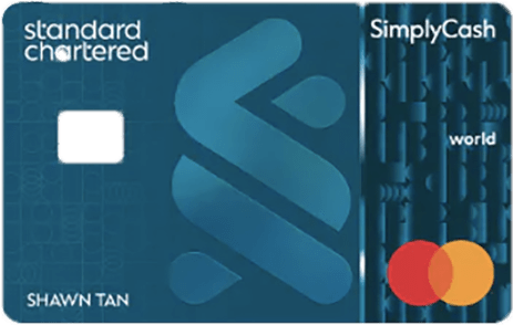 Standard Chartered Simply Cash Credit Card Card Image