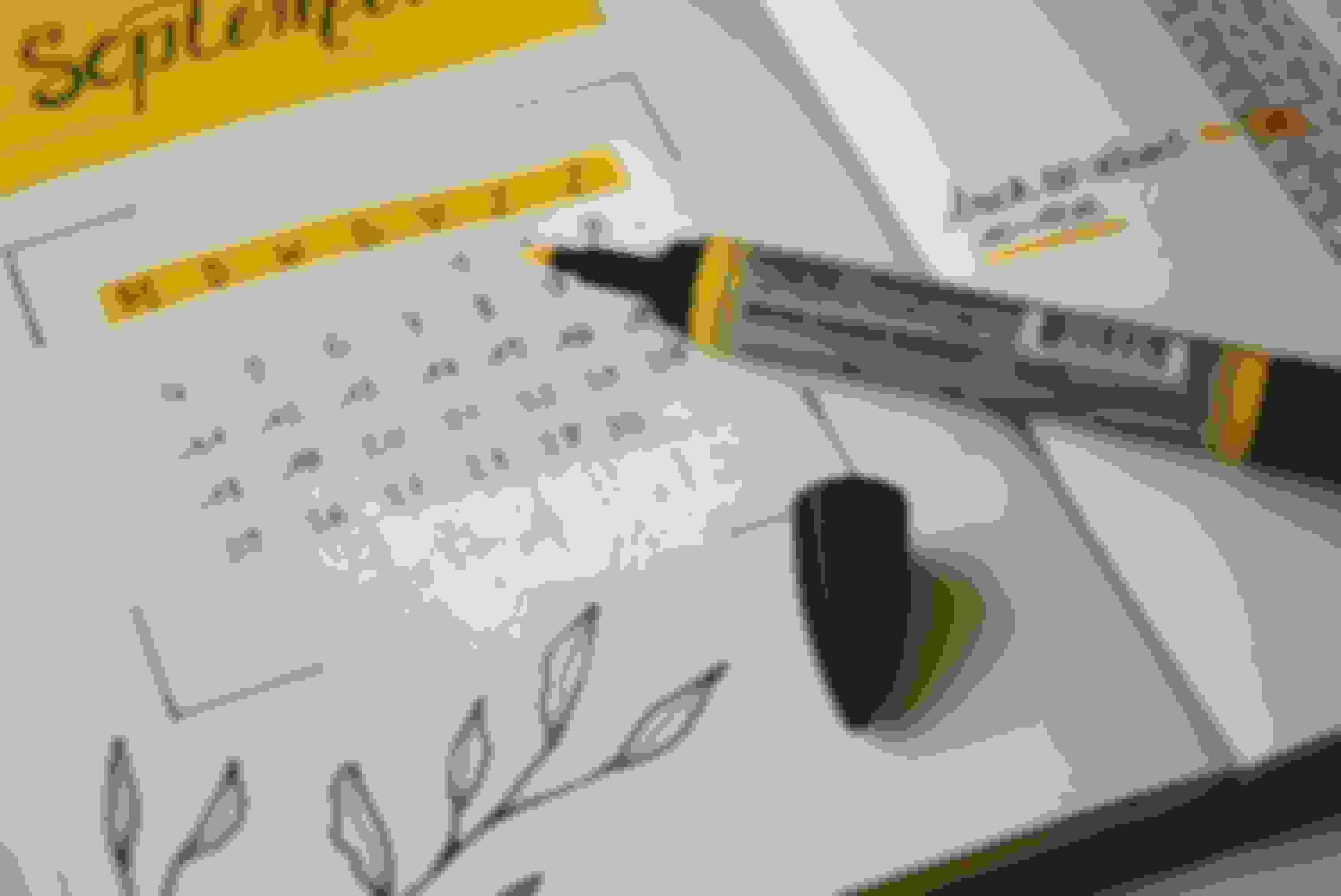 September calender with yellow marker