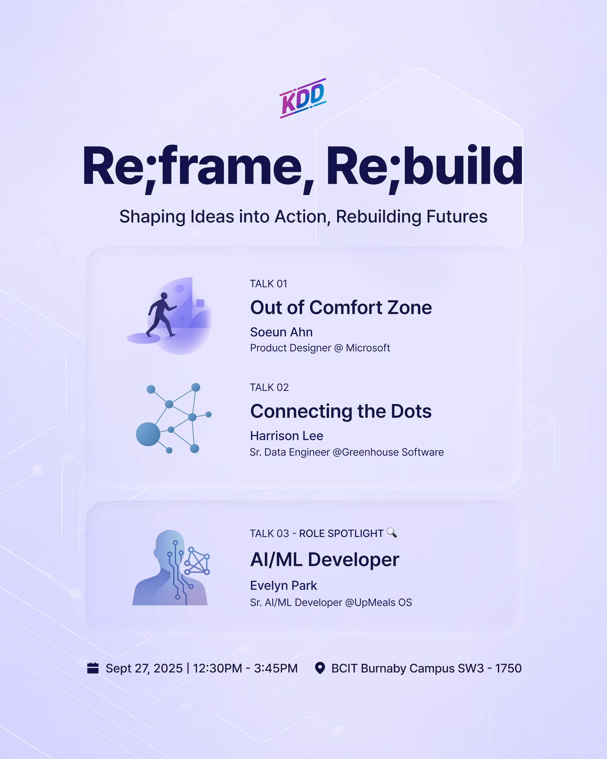 upcoming event poster