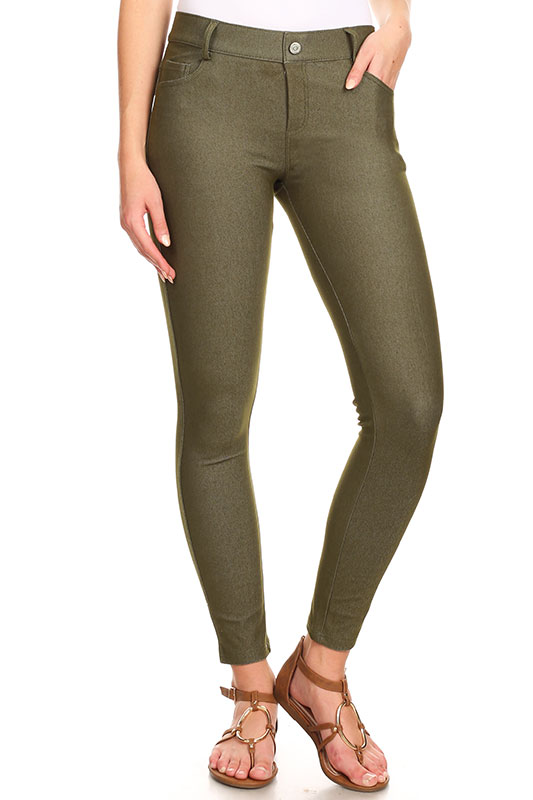 Buy online Women Solid Spandex Jegging from Jeans & jeggings for Women by  La Fem for ₹749 at 63% off