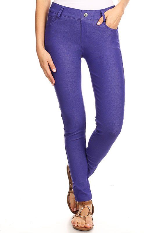 Comfortable Leggings for Women Plus Size Lace Trim Leggings Jeggings High  Waist Stretchy Jeans Skinny Capris Pants Dark Pants Women Under 15 (Purple-b,  XXXXL) at  Women's Clothing store