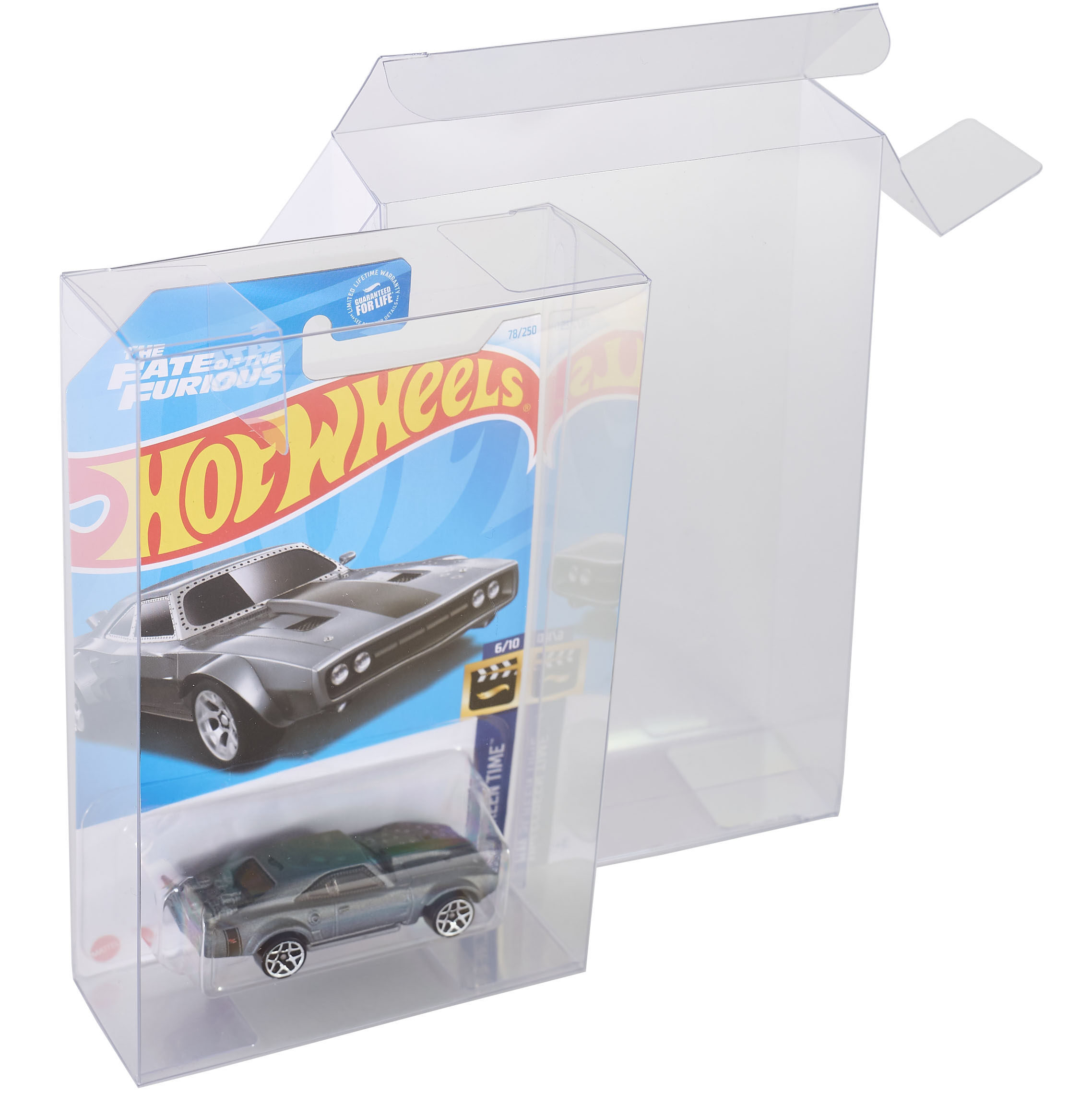 Hot Wheels Protector Case for Mainline and Matchbox Cars Carded