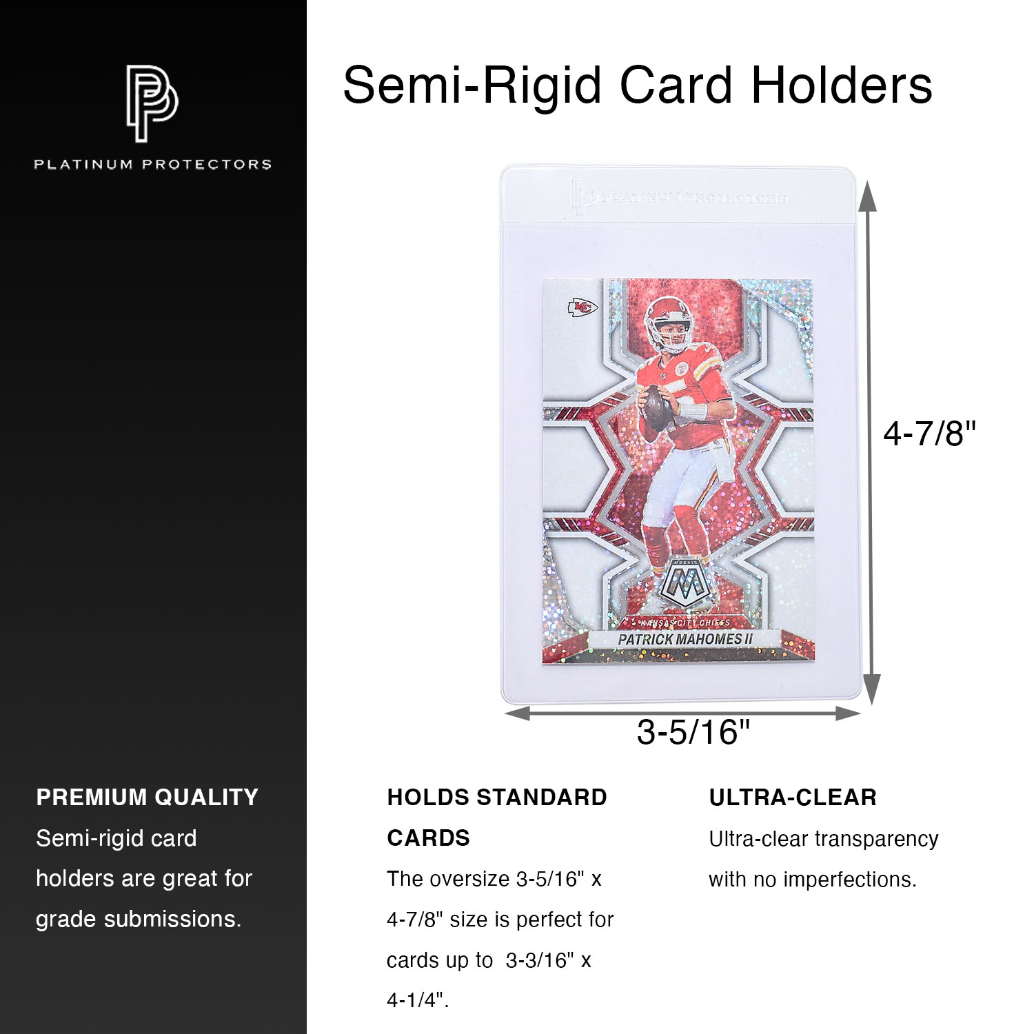 Platinum Protectors Semi-Rigid Holders Penny Sleeves for Graded Card Submissions | eBay Platinum Protectors Semi-Rigid Holders Penny Sleeves for Graded Card Submissions | eBay