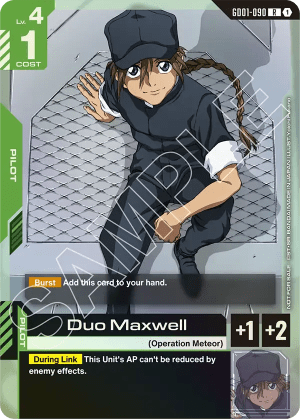 Duo Maxwell (Holofoil)