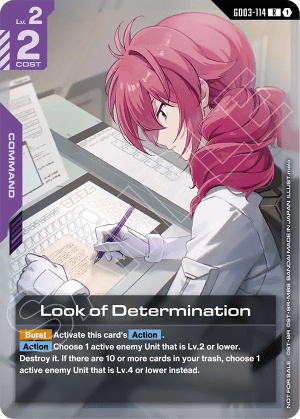 Look of Determination (Holofoil)