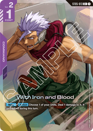 With Iron and Blood (Alt Art)