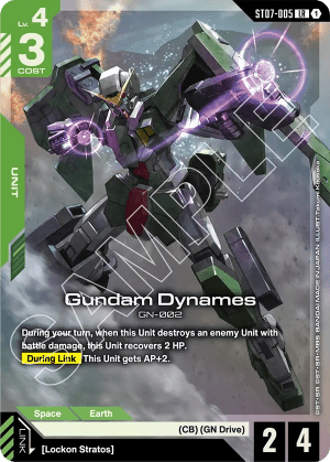 Gundam Dynames (Holofoil)