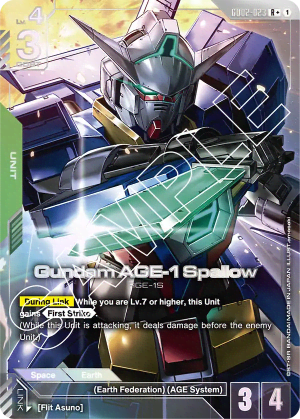 Gundam AGE-1 Spallow (Alt Art)