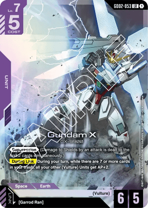 Gundam X (Holofoil)