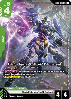Gundam AGE-2 Normal (Holofoil)