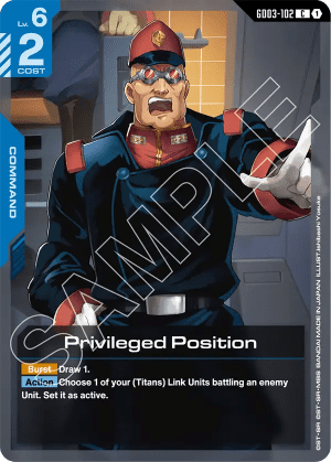 Privileged Position