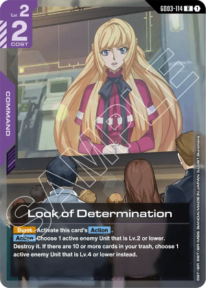 Look of Determination (Holofoil)