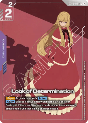 Look of Determination (Alt Art)