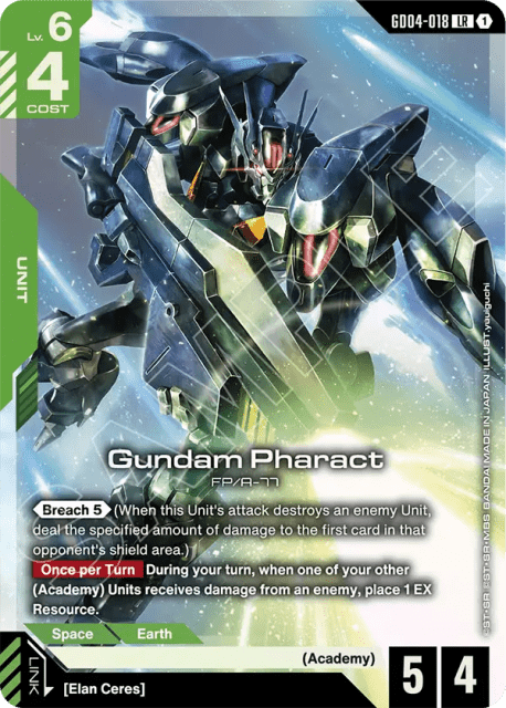 Gundam Pharact (Holofoil) (18) — Phantom Aria