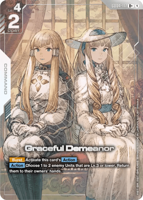Graceful Demeanor (Alt Art) (117) — Phantom Aria