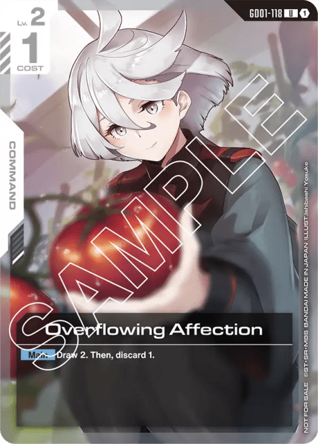 Overflowing Affection (118) — Promotion Cards