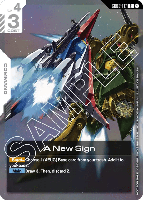 A New Sign (Holofoil) (117) — Promotion Cards